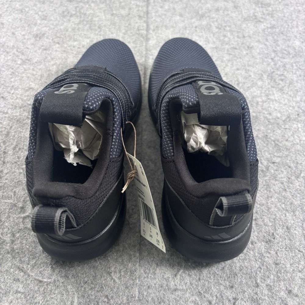adidas Lite Racer Adapt 7.0 Kids Black Slip On Sneakers Size 5.5Y IE6382 New - Picture 6 of 9